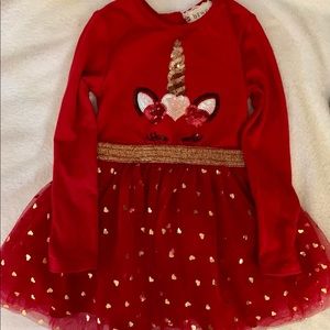 Unicorn Christmas Dress